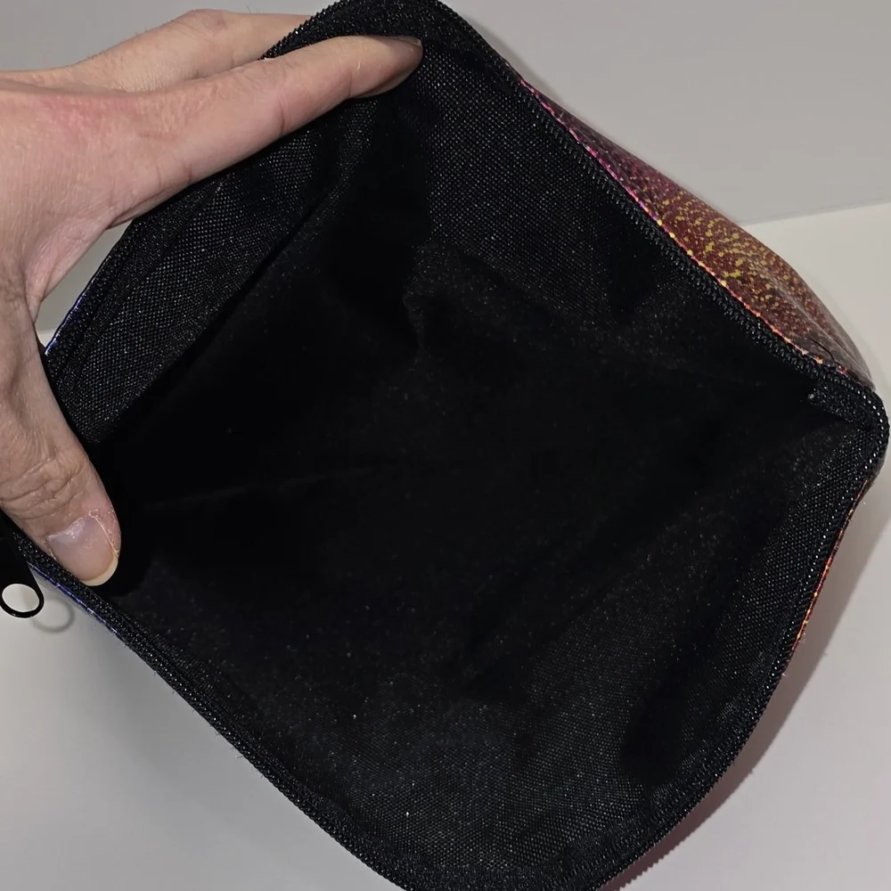 {Stephanie Gottlieb} Multi-Color Zip Jewelry Makeup Bag - Picture 6 of 7